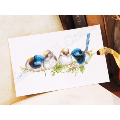 Variegated Fairy Wren Bookmark