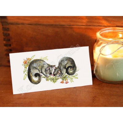 Moonlight Serenade (Brushtail Possums) Gift Card