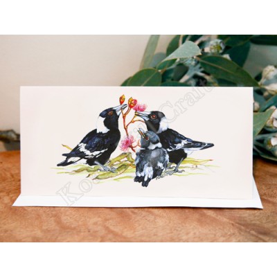 Australian Magpie Greeting Card