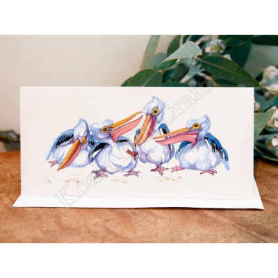 Australian Pelican Greeting Card