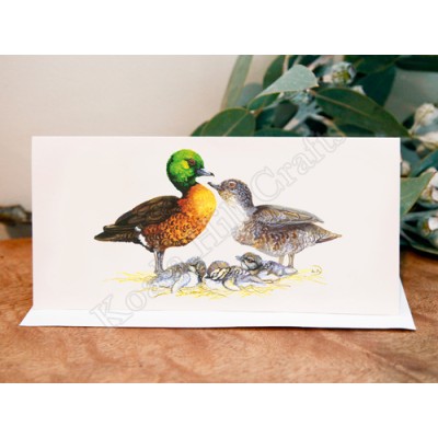 Chestnut Teal (Australian Duck) Greeting Card