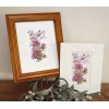 Pink Spider Flower (Grevillea) & Spreading Flax Lily Print