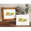 Green & Golden Bell Frog Print